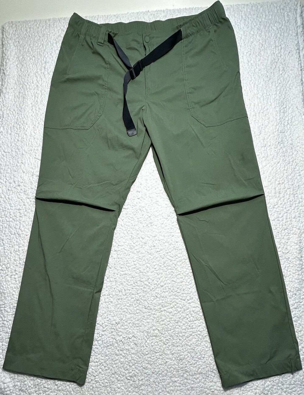 Columbia Mens 40x32 Green Hiking Utility Cargo Pants Omni Shade Straight